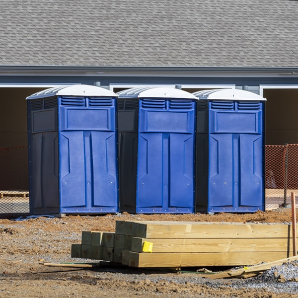 do you offer hand sanitizer dispensers inside the porta potties in Woodburn